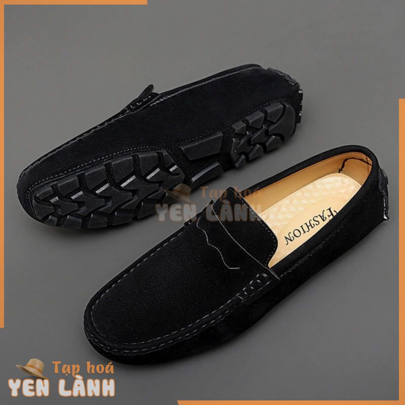 Giày da nam – sản phẩm giày mọi da lộn khâu thủ công tỉ mỉ từng chi tiết.