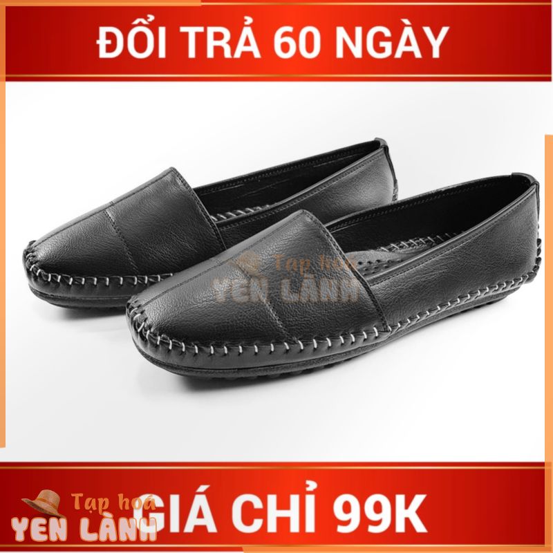 Giày mọi nữ da siêu mềm VNXK GB22DT