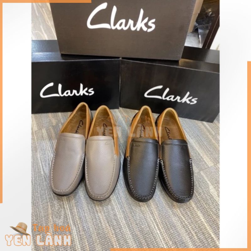 Giày mọi nam Clarks Thái Lan chính hãng 100% da thật