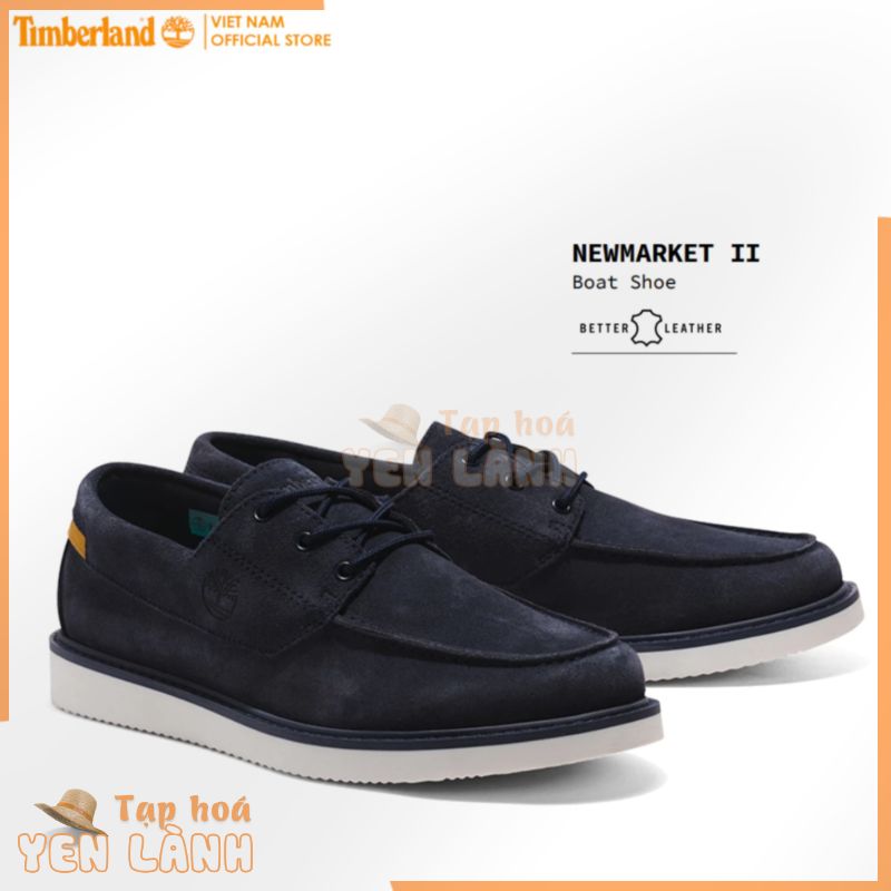 [Original] Timberland Giày Mọi Nam Màu Navy -Newmarket II Boat Shoe for Men in Navy TB0A5RDZ05