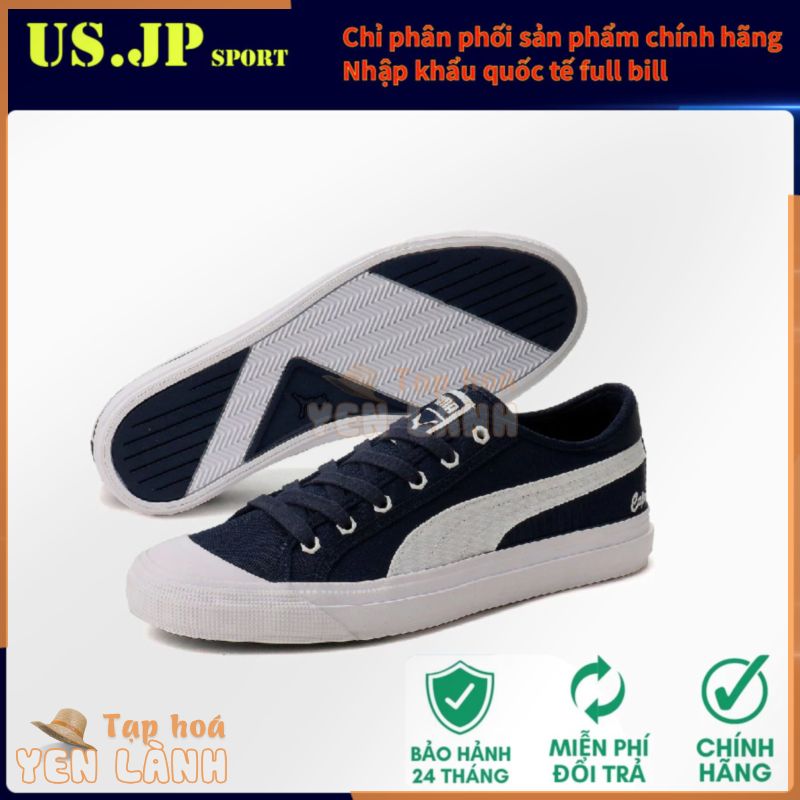 Giầy Puma chính hãng Capri Luxe Xanh Đen Nam 380264-03 USJP Sport