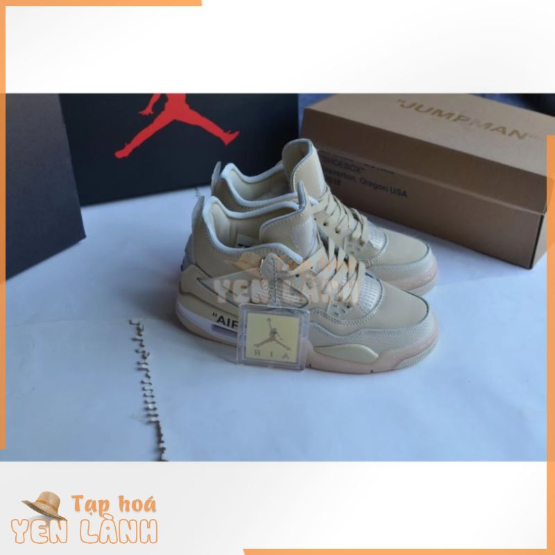 [CLIP+ẢNH THẬT] GIÀY JORDAN 4 OFFWHITE – DRAGON STORE THỦ ĐỨC