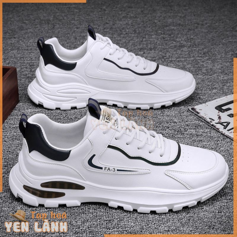 Giày Sneaker Thể Thao Nam G21 Cao Cấp Hàng Hiệu Màu Trắng Kiểu Dáng Thời Trang Hàn Quốc Đẹp Giá Rẻ A1