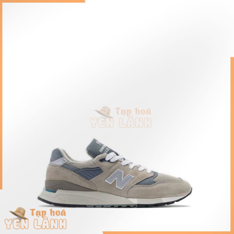 Giày Thể Thao New Balance Made In USA 998 Unisex – Grey