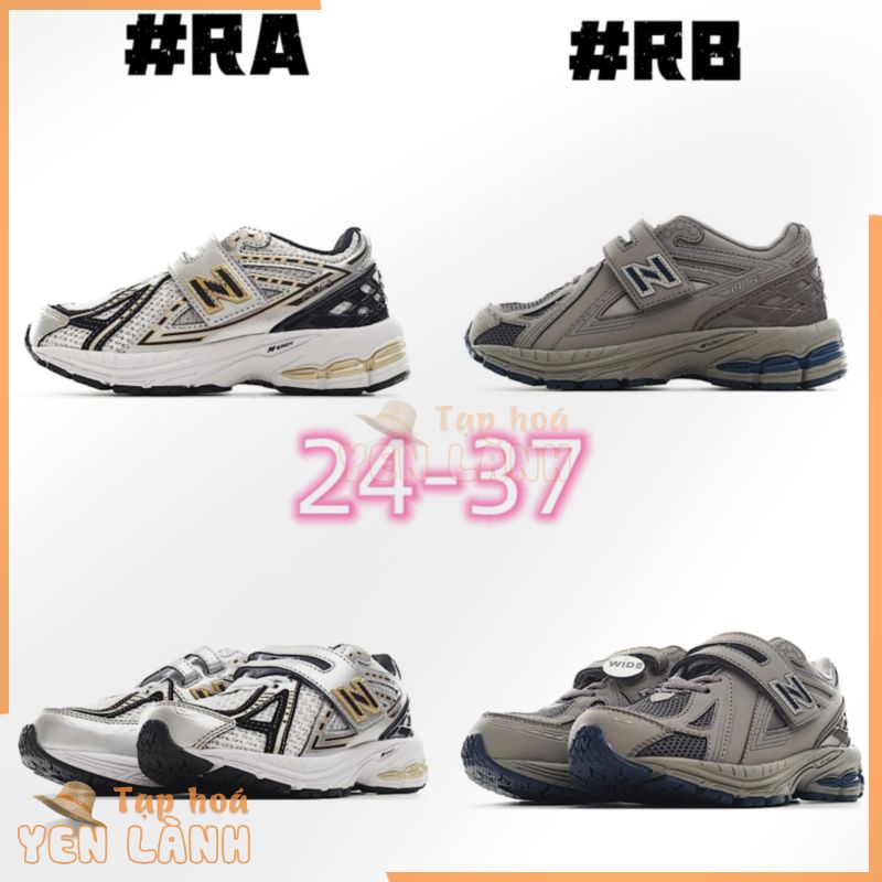 404 New Balance NB 1906 Velcro Giày chạy bộ trẻ em Giày bé trai Giày bé gái Giày thể thao bé trai Giày thể thao bé gái Giày chạy bộ trẻ em