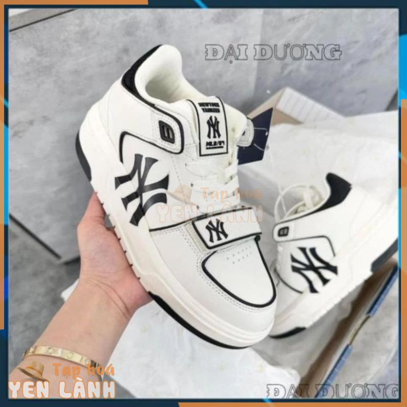 Giày MLB chunky dán HÀNG CAO CẤP MLB Chunky Liner New York Yankees White Black bản mới nhất hót tren 2022 đủ sz 36-43