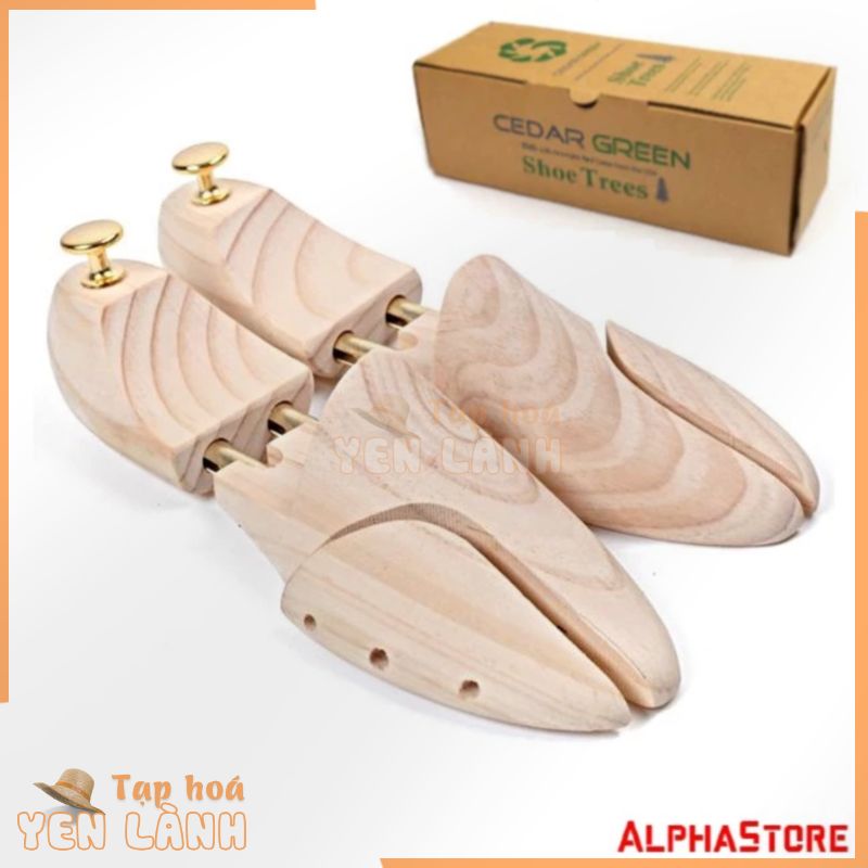 Shoe Tree – Cây Giữ Form Giày Gỗ Thông New Zealand – Hiệu Cedar Green – Mùi Thơm Dịu, Hút Ẩm, Giữ Phom Giầy (Đủ Size)