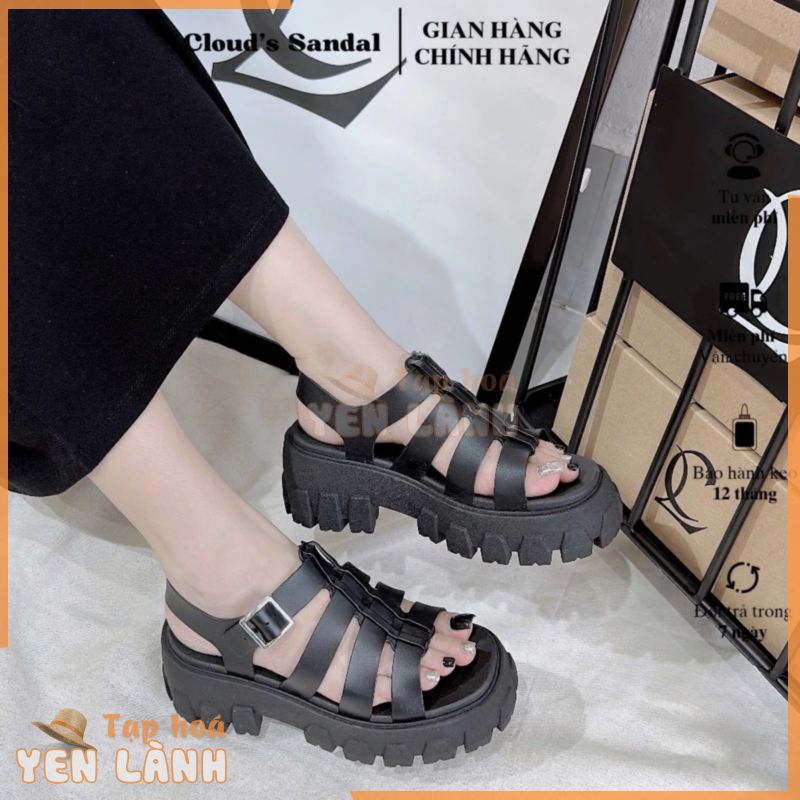 Giày, dép bánh mì nhựa đế cao 6cm thời trang dành cho nữ – Cloud’s Sandal