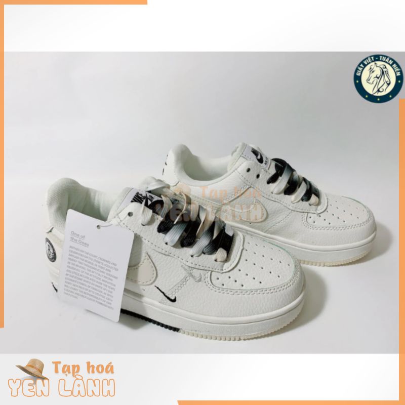 Giày Thể Thao AF1 Âm Dương ,Giày_nike Air Force f1 trắng sữa đế 2 màu Full Box ( Miễn Phí Đổi Trả )