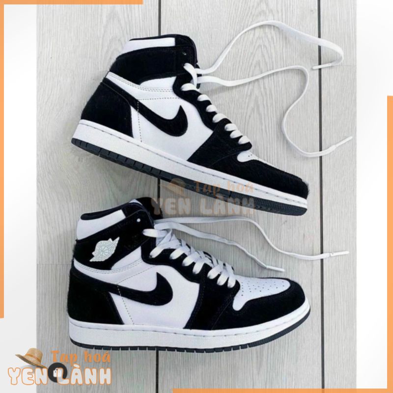 [Tặng Lọ Tẩy Giầy  + Full Hộp] Giầy Thể Thao SNEAKER NIKE AIR JOCDAN 1 ,Giày NIKE JORDAN1 FORCE ONE Cao Cổ Màu  Đen