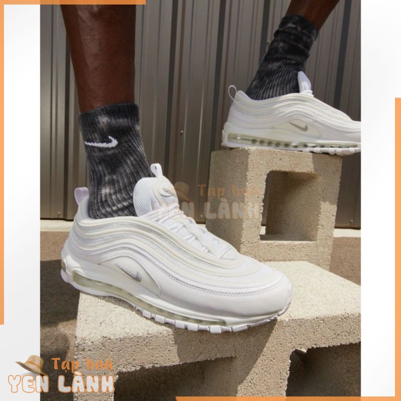 [2hand] Giày Nike_Air Max 97 Trắng Chính Hãng