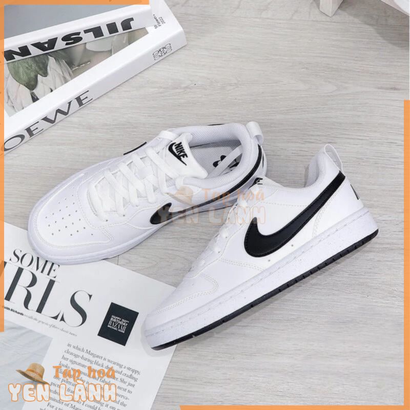 [Auth] Giày Nike Court Borough Recraft low (2 màu) chính hãng