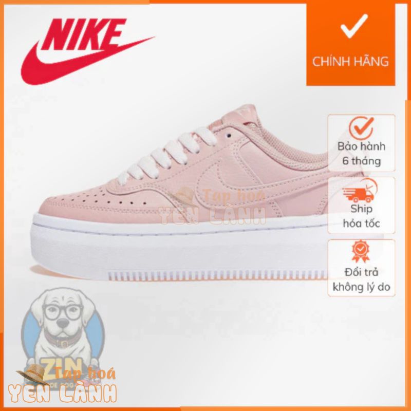 [CHÍNH HÃNG] Giày _Nike Women’s Court Vision Alta Leather ‘Baby Pink’ (DM0113-600) Nam và Nữ