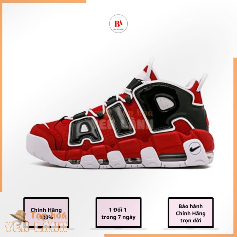 Chính Hãng Giày Nike Uptempo Chicago Bulls