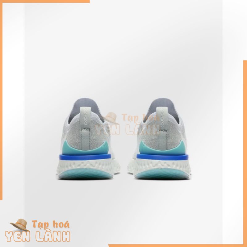 salle [Real] (Giày Nike chính hãng) Giày Nike Epic React Flyknit 2 W “Light Silver/Spruce Aura” Nữ . $ :