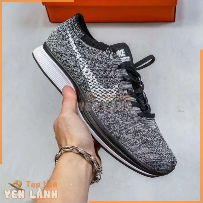 Giày Thể Thao Nike Flyknit Racer, Giày Thể Thao Chạy Bộ Nam Nike Phong Cách Năng Động Thoải Mái