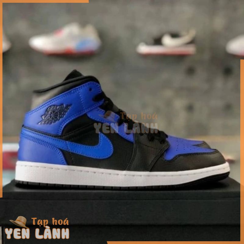 Giày chính hãng Nike Air Jordan 1 Mid ‘Hyper Royal’ – 554725 077