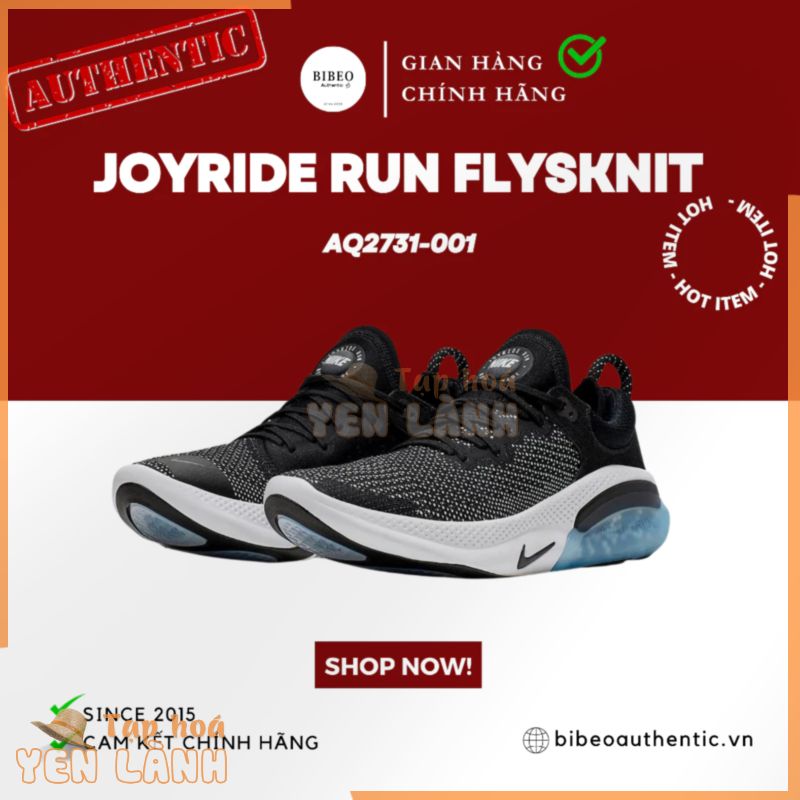 [CHÍNH HÃNG] Giày Nike Joyride Flyknit Black