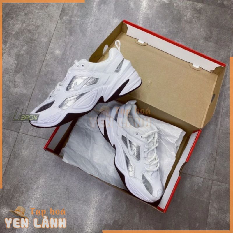 [Có sẵn] [FreeShip] [Ảnh thật] [Chính hãng] Giày Nike M2K Tekno White Silver