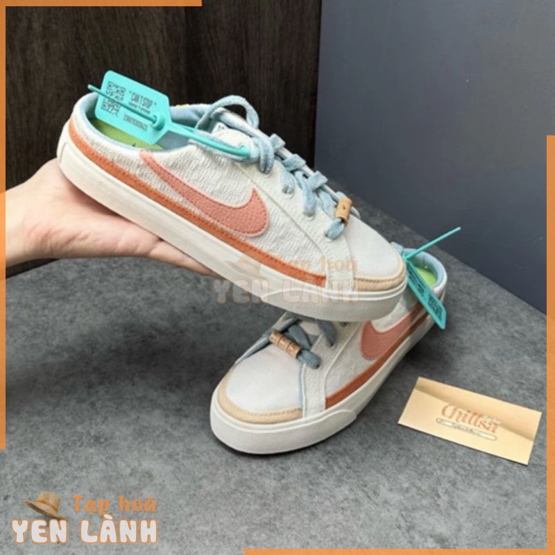 [Chính hãng] Giày bệt đạp gót nữ Nike Court Legacy Mule DV1741-181 thời trang hot trend