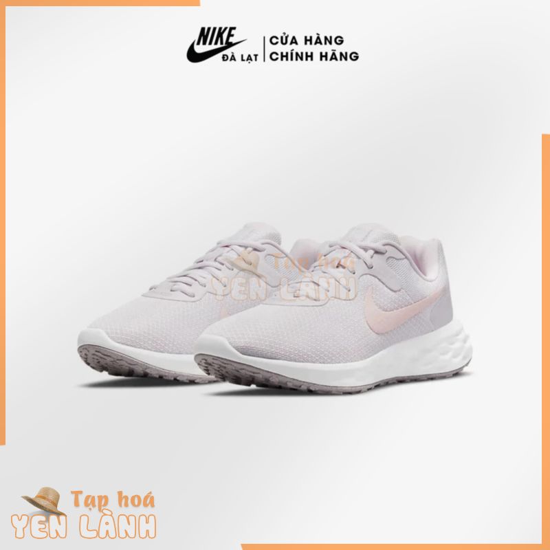 Nike – Giày thể thao nữ chính hãng Revolution 6 Next Nature DC3729-500 màu hồng, êm chân