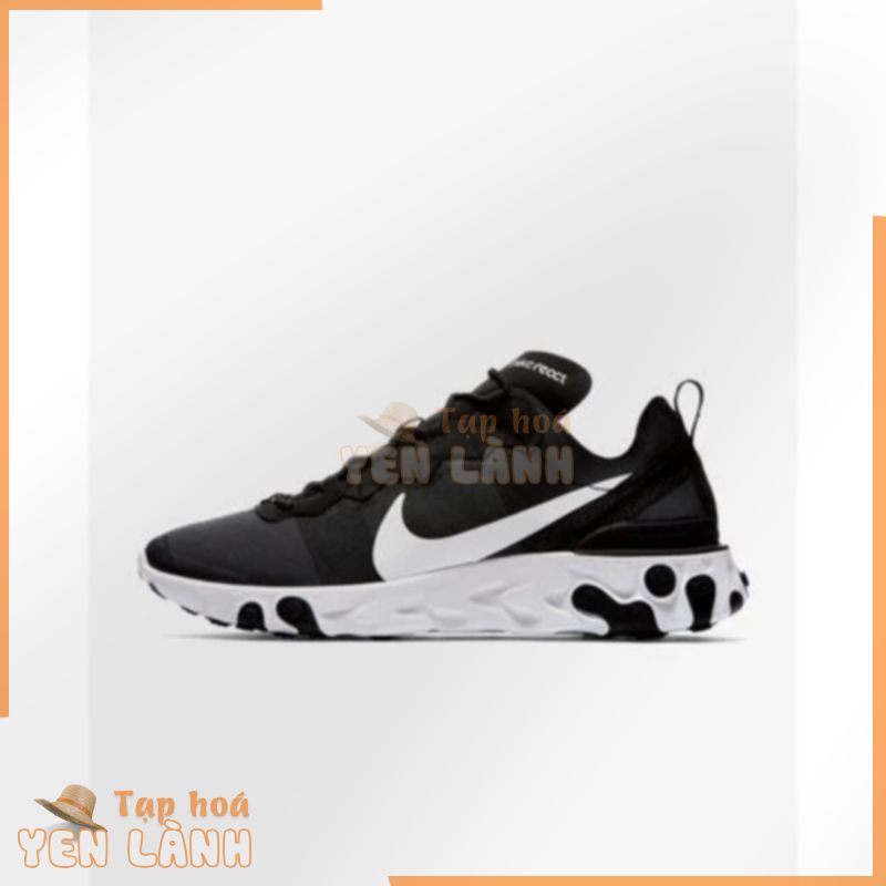 [Siêu Sale] [Có sẵn] [Chính hãng] Giày thể thao Nike React Element 55 Black White