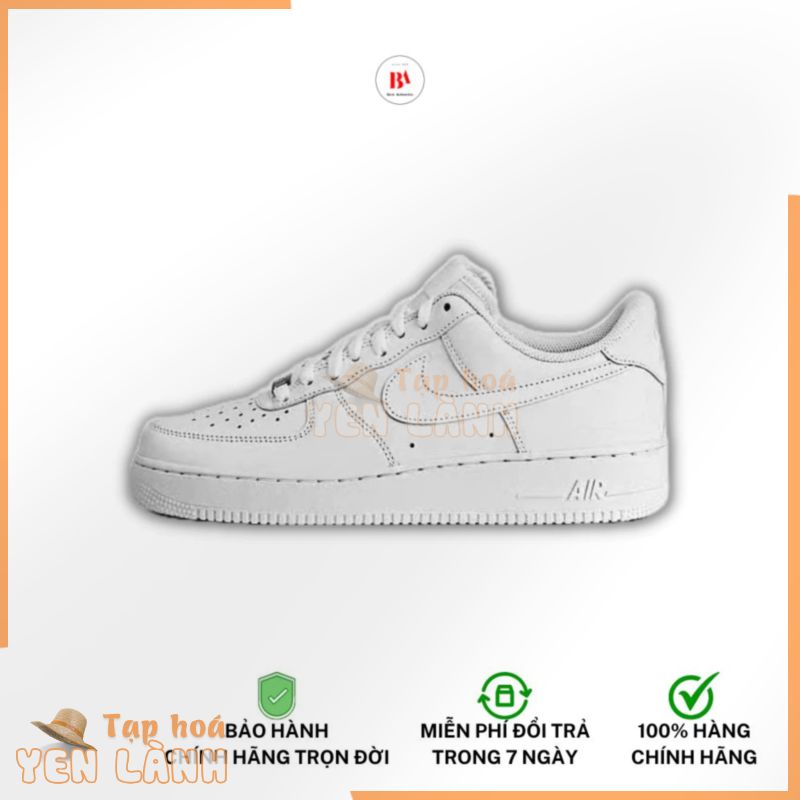 CHÍNH HÃNG Giày Nam Nữ Air Force 1 Low Trắng