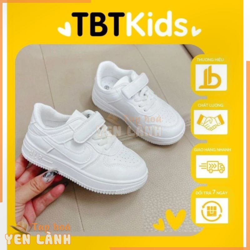 Giày Nike_Trắng Nam Nữ Trẻ Em [FREESHIP] Giày Nike_AF1 Trắng Dành Cho Trẻ Em Nam Và Nữ Full Box Bill Bản Cao Cấp