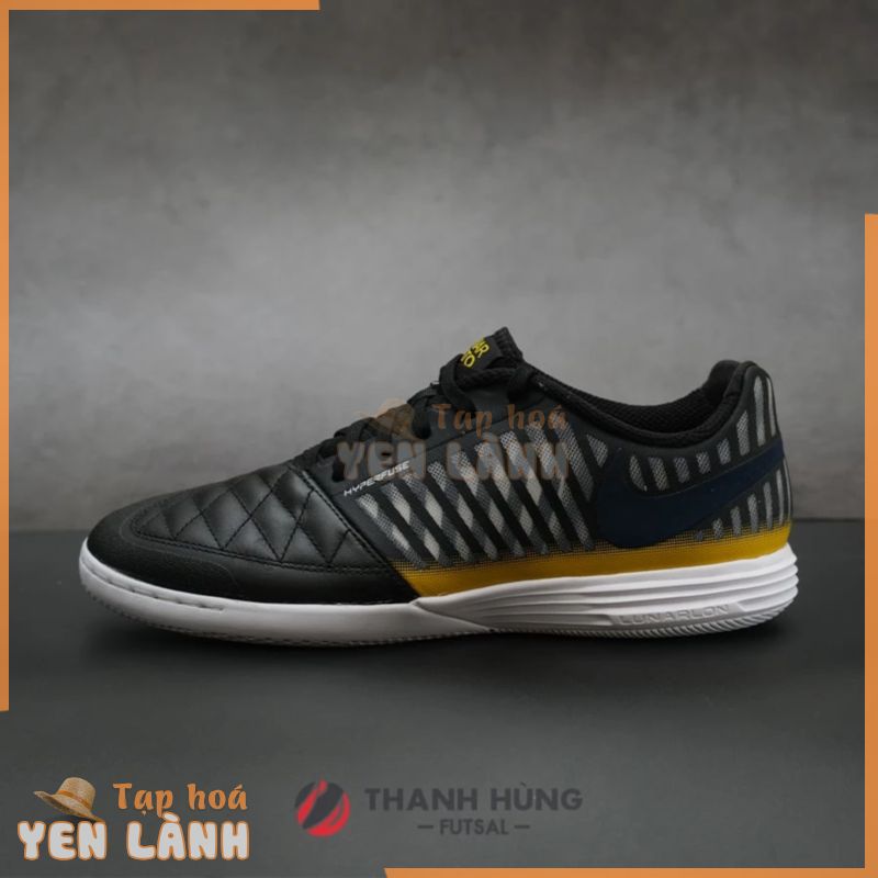 GIÀY ĐÁ BÓNG CHÍNH HÃNG NIKE LUNAR GATO II – 580456-009 – ĐEN/VÀNG