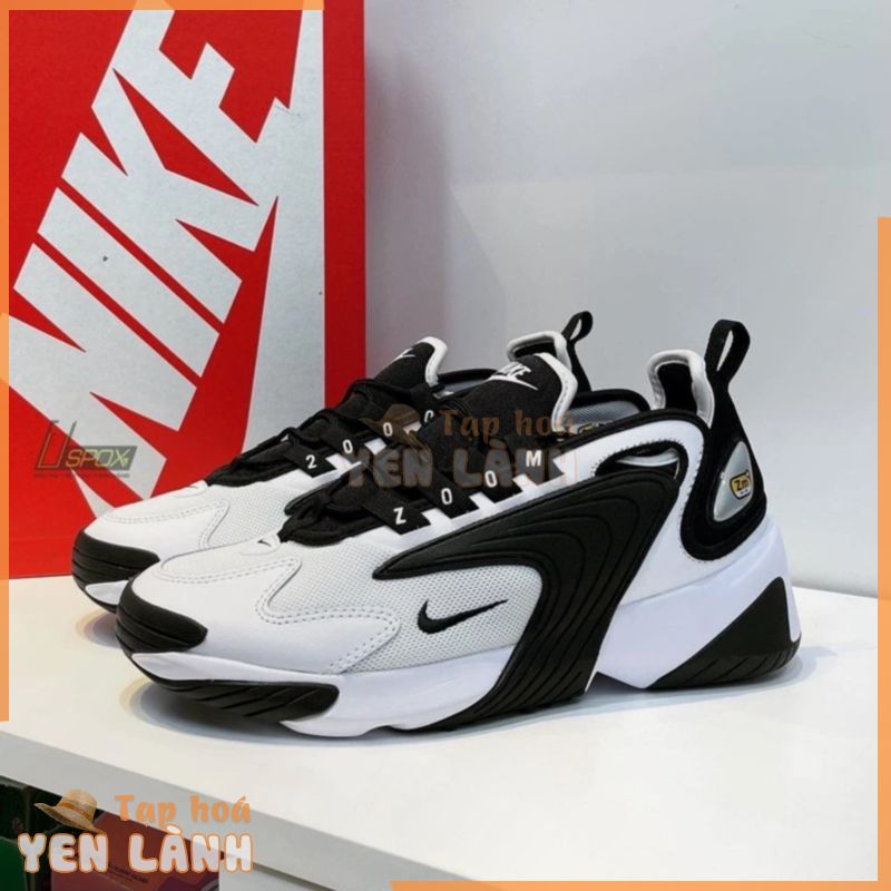 [Có sẵn] [FreeShip] [Ảnh thật] [Chính hãng] Giày Nike Zoom 2k Black White