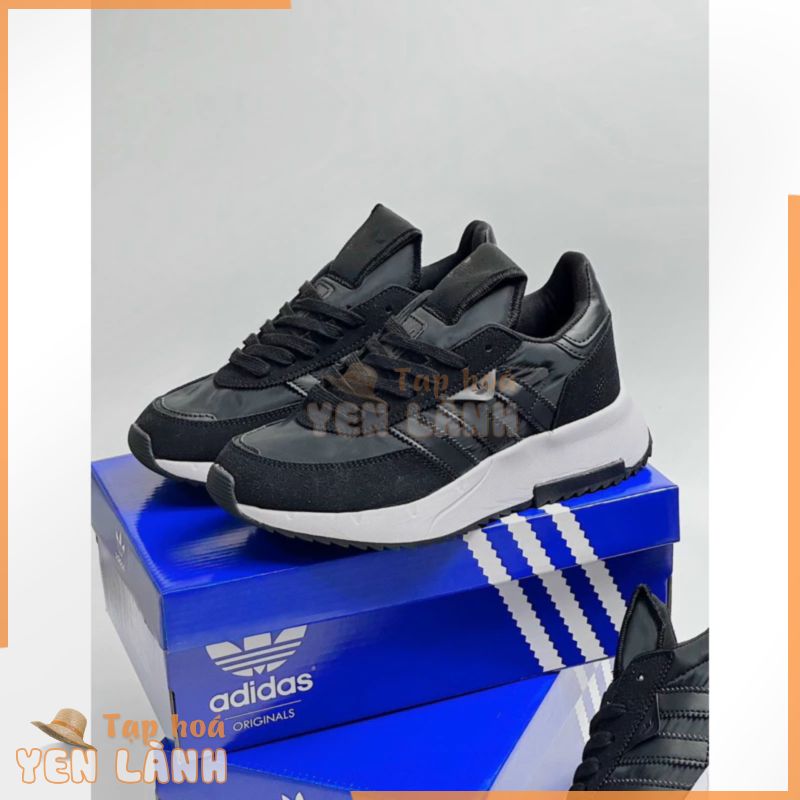 Giày thể thao adidas ORIGINALS Nam Giày Retropy F2 Màu đen trắng GW5473A Giày NMD R2 ĐEN FULL GIÀY CHẠY BỘ ĐEN