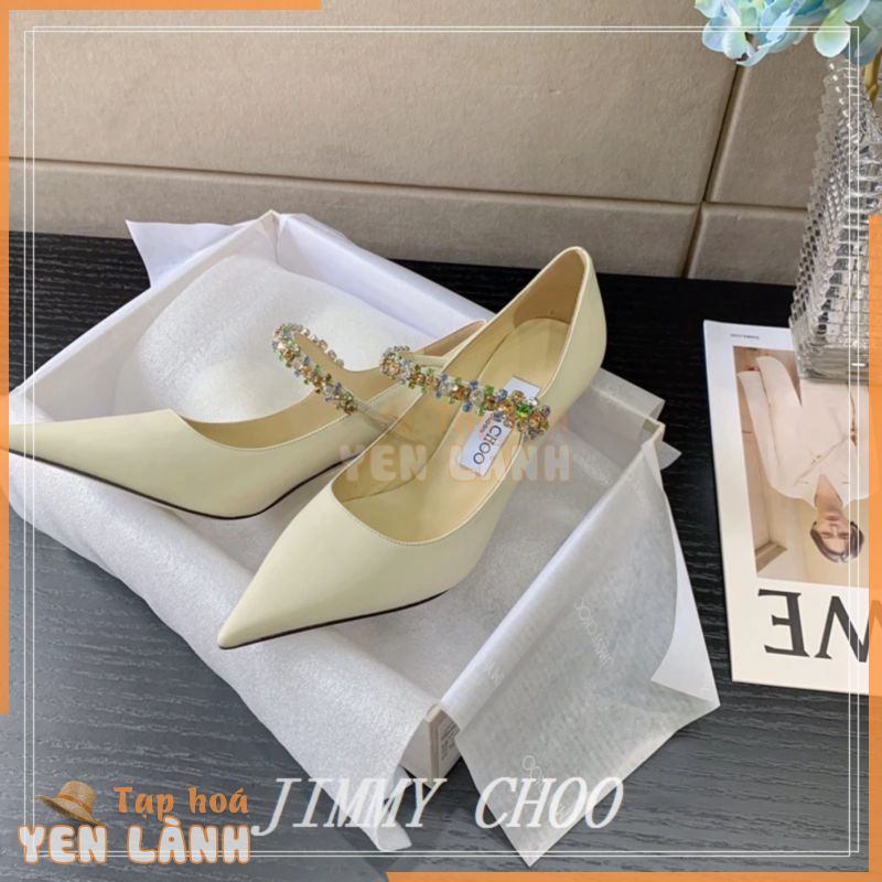 JIMMY CHOO Hàng Mới Về Giày Cao Gót 8.5cm Thời Trang Thu Đông 2022 Cho Nữ Size 34-40