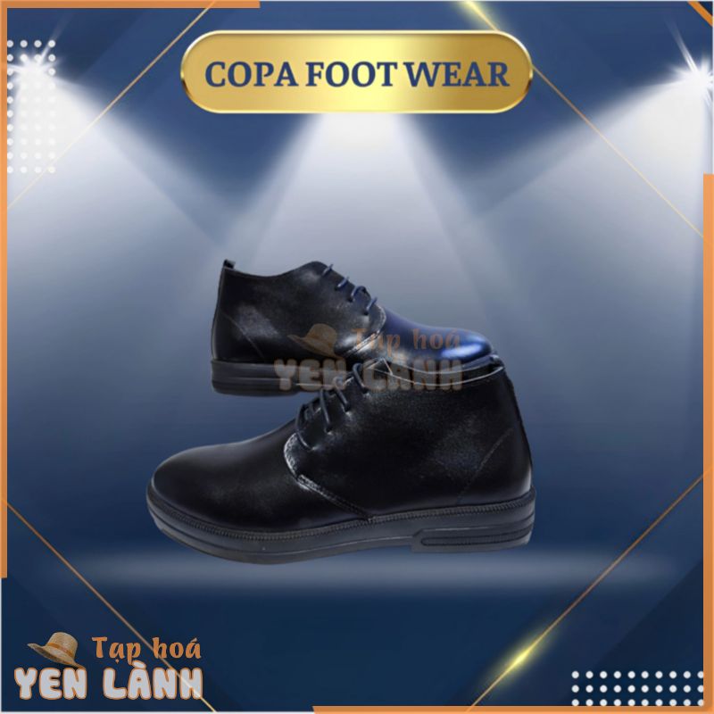 Giày tây cao cổ , giày nam oxford công sở màu đen sang trọng lịch lãm – gtaycao01 – COPAFOOTWEAR