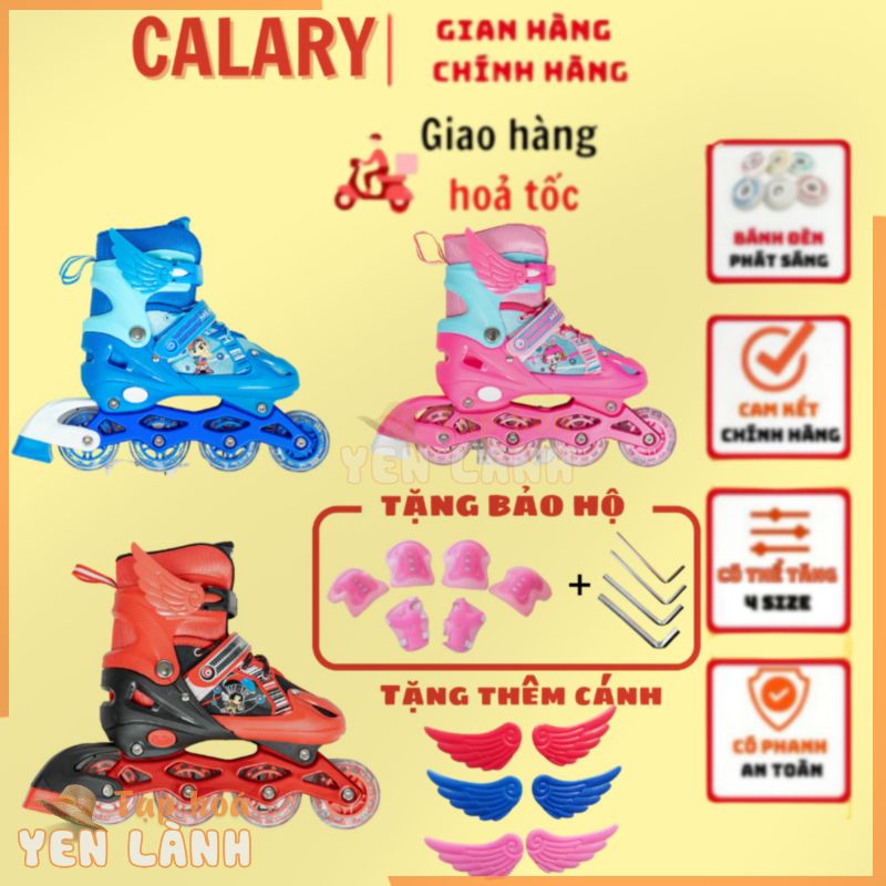 [Tặng bảo vệ tay chân ] Giày Trượt Patin Trẻ Em Cougar [Centosy] Measin Chính Hãng, Có Bánh Đèn Phát Sáng, Có Chỉnh Size