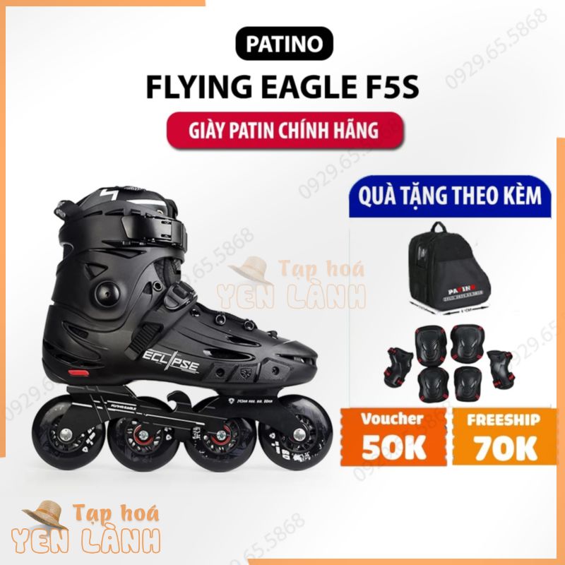 Giày Patin Người Lớn Flying Eagle  F5S+ 2024 phiên bản cao cấp