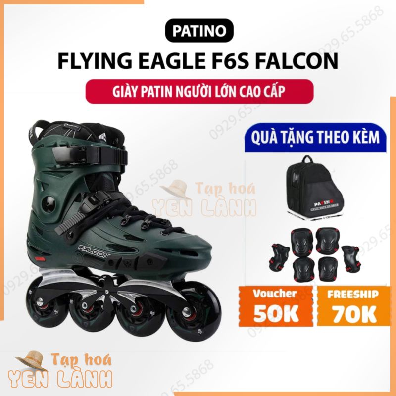 Giày trượt patin người lớn flying eagle F6S FALCON – hàng chính hãng