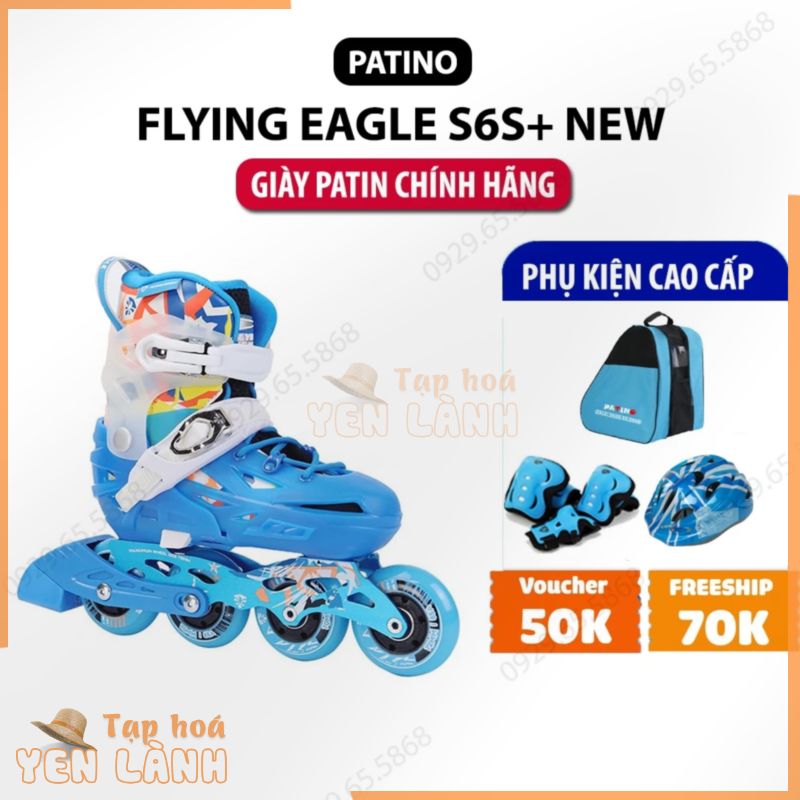 Giày patin trẻ em flying eagle S6S+NEW chính hãng giá tốt  – PATINO