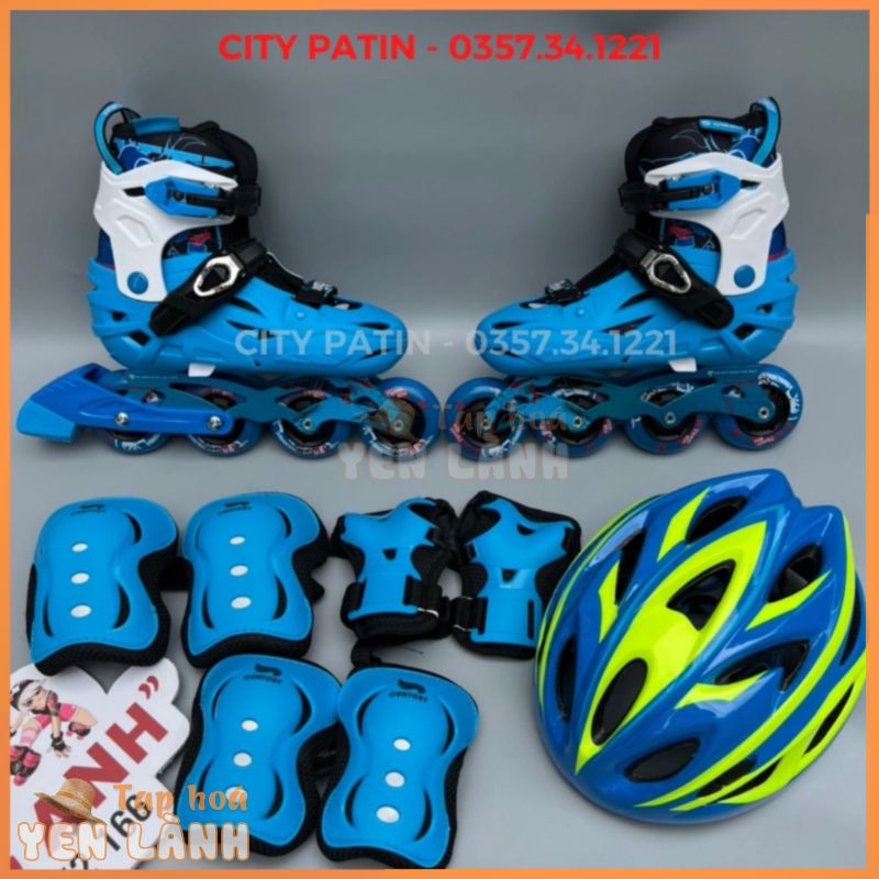 Giày Patin Trẻ Em Cao Cấp Flying eagle S5S+New – Form Chắc Chắn, Phanh An Toàn, Bánh cau su đặc