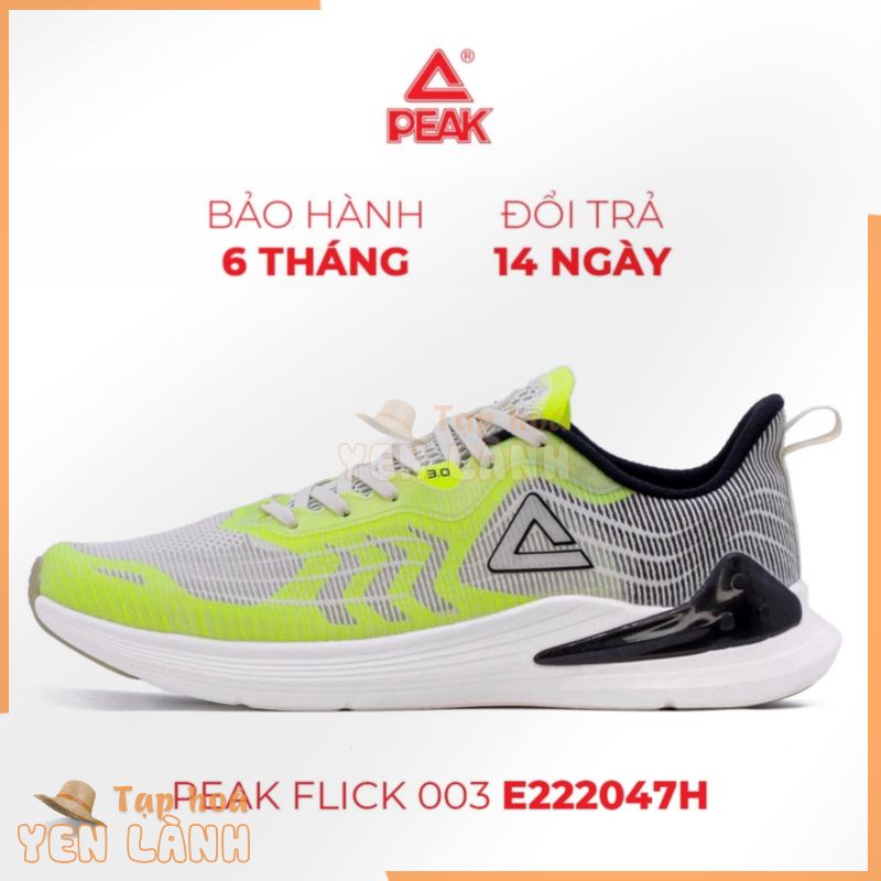 Giày Chạy Bộ Thể Thao Nam Siêu Nhẹ Chính Hãng PEAK Flick 003 E222047H