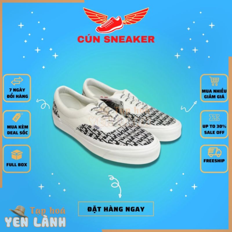 Giày thể thao Vans fog fear of god vải canvas chuẩn sc Full Box, Giày Vans fog đủ size nam nữ full pk