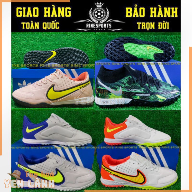 GIÀY BÓNG ĐÁ NHÂN TẠO TF Mercurial Vapor 13 PRO XANH,TRẮNG – Tiempo Legend 9 Club Pro XÁM ,TRẮNG CAM HÀNG SUPER THAILAND