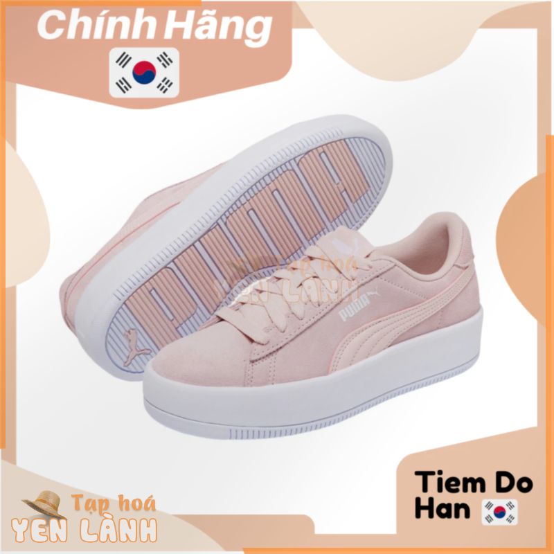 [AUTH] Giày Puma Lily Platform SD hồng 387739 03 bill hàn