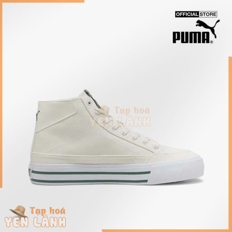 PUMA – Giày sneakers unisex cổ cao Court Classic Vulc Mid 396149-04