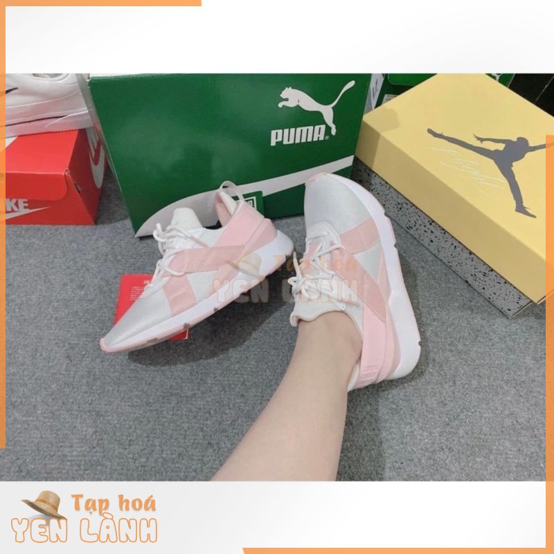 (Auth) Giày Puma Muse Satin nữ size 36 đến 38 màu siêu nịnh chân  Auth, hàng nhập chính hãng Full box