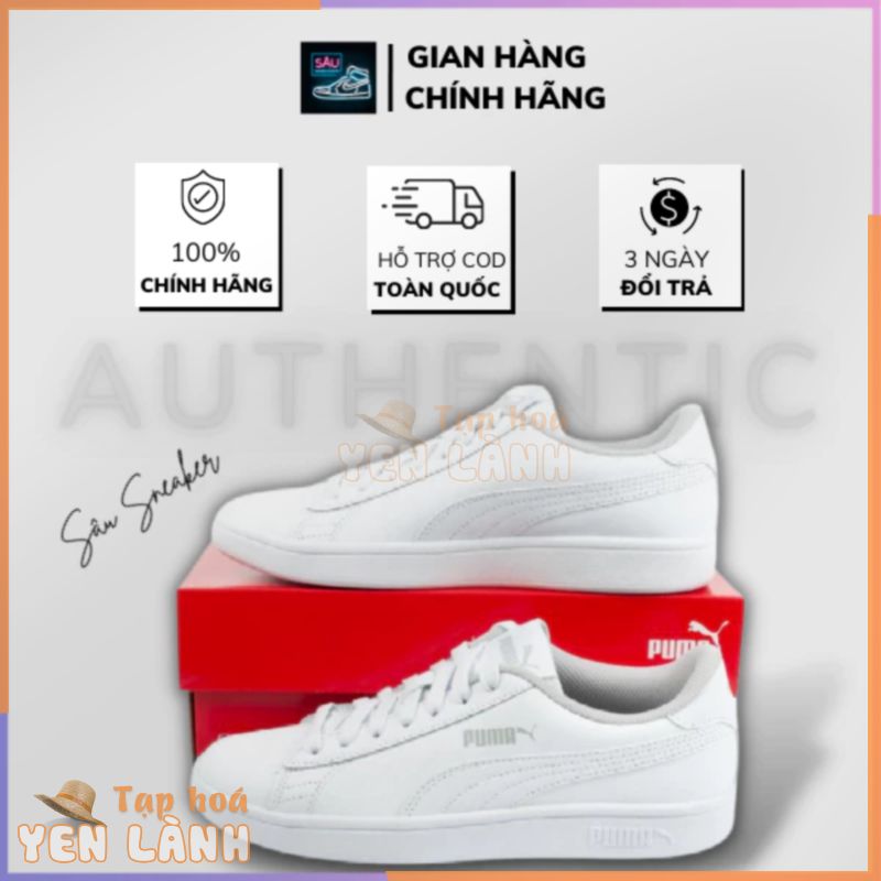 [CHÍNH HÃNG 100%] Giày Sneaker Puma Smash V2 Nam Nữ 365170 02 365215 07