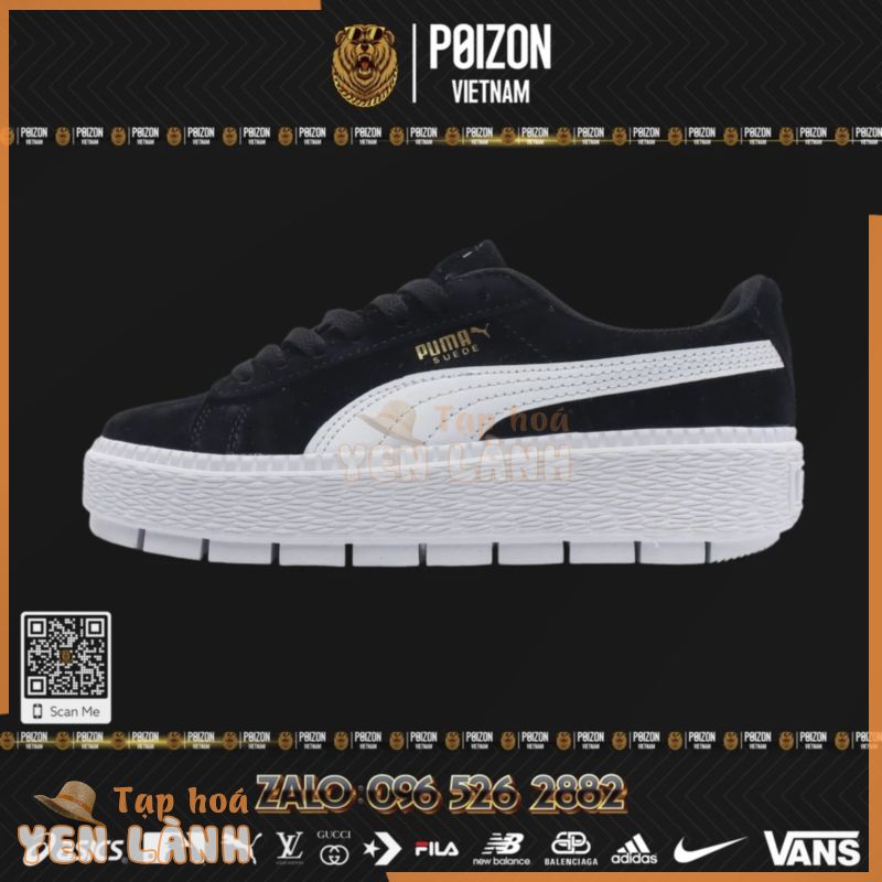 Giày Best Quality *_Puma Suede Platform_* 367980-01 Sneaker từ POIZON