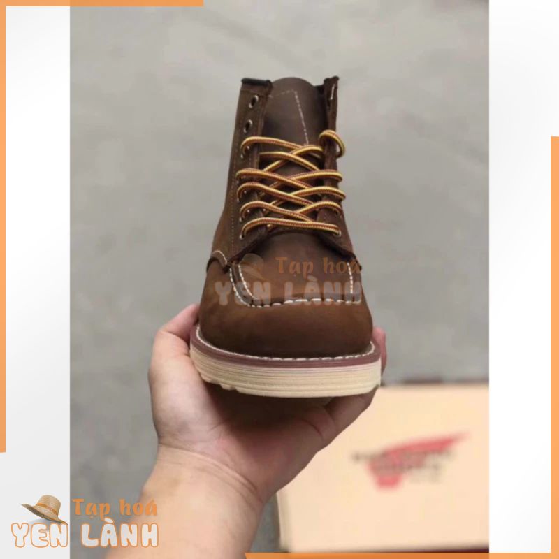 giày bốt nam Redwing làm từ da bò nhập khẩu