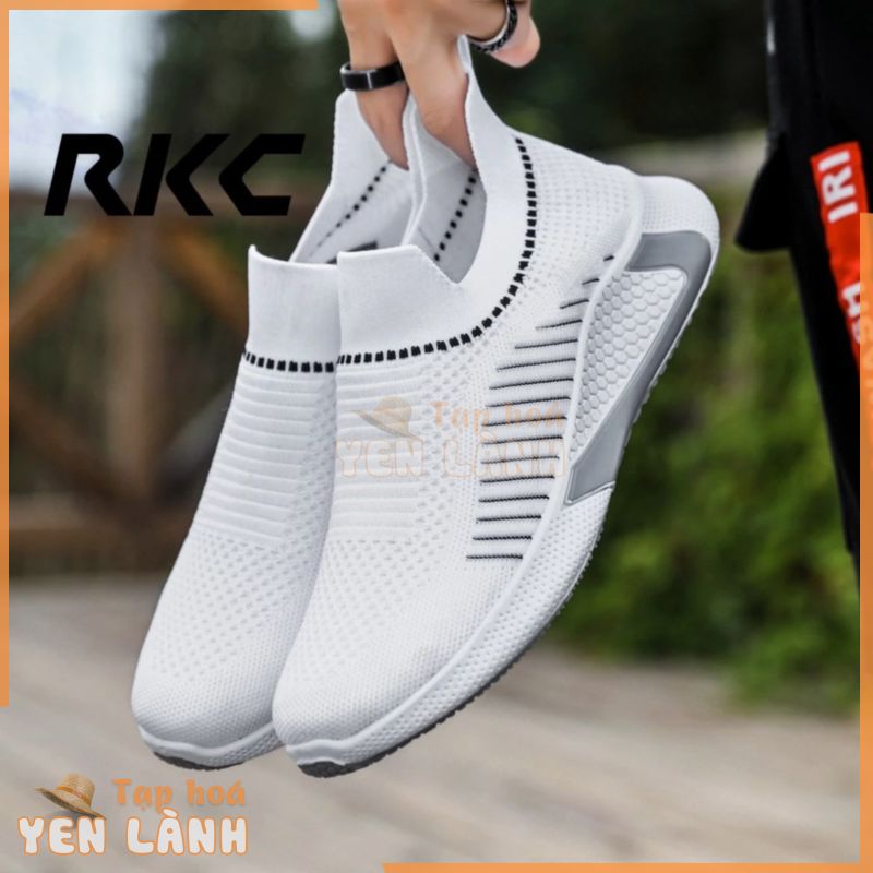 Giày Rick Owen Giày Lười Đế Mềm Thoáng Khí Phong Cách Thời Trang RKC603