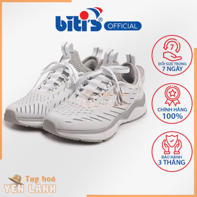 Giày Chạy Bộ Nam – Nữ Biti’s Hunter Running WHITE DSMH/DSWH08300TRG