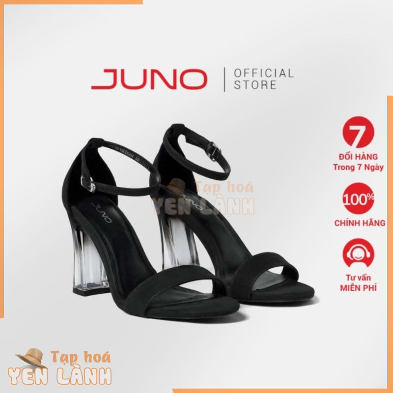 Giày Sandal Nữ Cao 9cm Thời Trang JUNO Gót Vuông Chuyển Màu SD09071